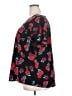 Lane Bryant 100% Polyester Black Short Sleeve Blouse Size 20 - photo 5