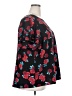 Lane Bryant 100% Polyester Black Short Sleeve Blouse Size 20 - photo 4
