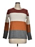 Pinque Color Block Brown Pullover Sweater Size XL - photo 1