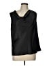 Jones New York 100% Polyester Black Sleeveless Blouse Size 12 - photo 1