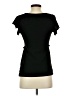 Shein Black Short Sleeve Top Size 4 - photo 2