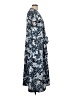ee:some 100% Polyester Blue Kimono Size L - photo 4