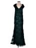 Xscape 100% Nylon Teal Cocktail Dress Size 14 - photo 1