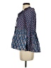Ro's Garden Blue Long Sleeve Blouse Size S - photo 5
