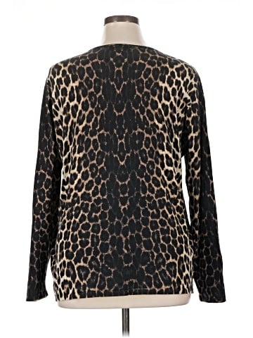 Jones New York Signature Silk Pullover Sweater (view 2)