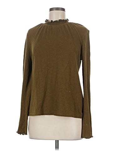 TeXTURE & THREAD Madewell Long Sleeve Top (view 1)