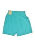 Nike 100% Polyester Solid Teal Athletic Shorts Size S (kids) - photo 2
