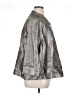 Lafayette 148 New York Metallic Silver Raincoat Size XL - photo 4
