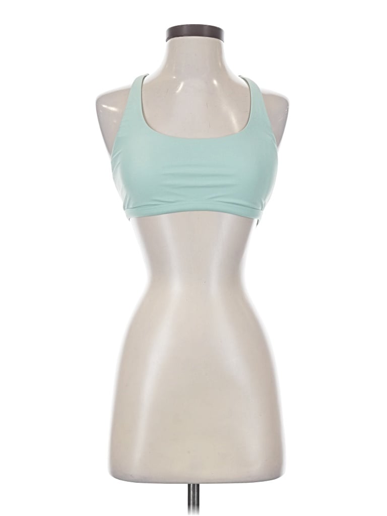 Pre-owned Prana Tank Top Teal Halter Neckline Tops