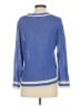 Talbots 100% Linen Blue Pullover Sweater Size S - photo 2