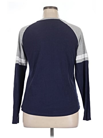 Cowboys HerStyle Long Sleeve Henley (view 2)