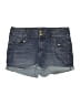 BLUE SPICE Blue Denim Shorts Size 17 - photo 1
