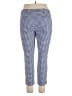 Halogen Checkered-gingham Blue Casual Pants Size 14 - photo 2