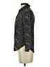 J.Crew 100% Silk Paisley Black Blouse Size 00 - photo 5