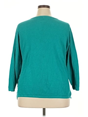 Woman Within 3/4 Sleeve Top (view 2)