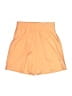 Nike 100% Polyester Solid Orange Athletic Shorts Size S (kids) - photo 1