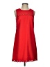 J.Crew 100% Polyester Red Cocktail Dress Size 4 (petite) - photo 1
