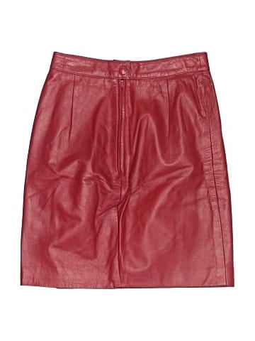 Chia Leather Skirt (view 2)