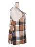 Unbranded 100% Polyester Plaid Brown Casual Dress Size 2X - photo 4