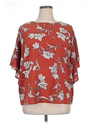 Bobeau Short Sleeve Blouse (view 1)