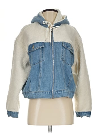 Blue Blush Denim Jacket (view 1)