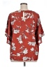 Bobeau Red Short Sleeve Blouse Size XL - photo 2