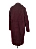 Lulus Burgundy Coat Size S - photo 2