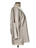 Blu Sage 100% Polyester Metallic Silver Long Sleeve Blouse Size L - photo 4