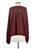 Lulus Burgundy Long Sleeve Blouse Size S - photo 2