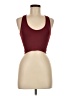 Unbranded Burgundy Sleeveless Top Size M (estimated) - photo 1