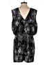 Ann Taylor LOFT Outlet 100% Polyester Floral Black Romper Size L - photo 2