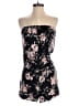 Azure Skies Floral Black Romper Size S - photo 1