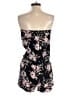 Azure Skies Floral Black Romper Size S - photo 2