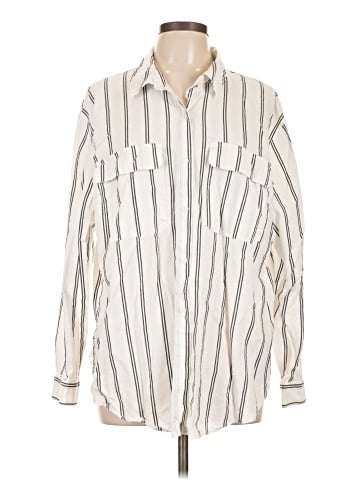 Ava & Viv Long Sleeve Button-Down Shirt (view 1)