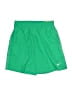 Nike 100% Polyester Solid Green Athletic Shorts Size S (kids) - photo 1