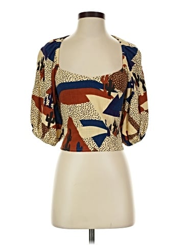 The Odells 3/4 Sleeve Blouse (view 1)