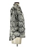 River Island Animal Print Gray 3/4 Sleeve Blouse Size S - photo 4