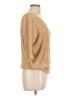 WD.NY Metallic Gold Pullover Sweater Size L - photo 4