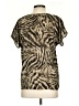 Soprano Animal Print Brown Short Sleeve T-Shirt Size S - photo 2