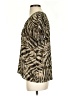 Soprano Animal Print Brown Short Sleeve T-Shirt Size S - photo 5