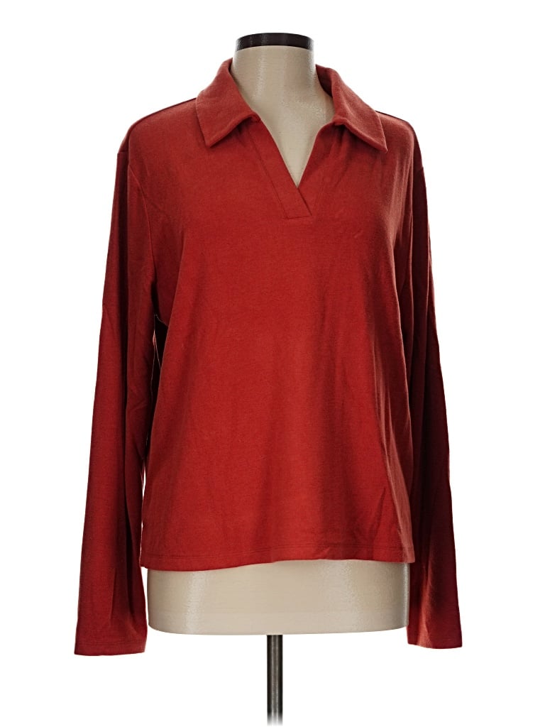 Pre-owned Cabi Pullover Sweater In Red