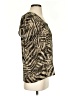 Soprano Animal Print Brown Short Sleeve T-Shirt Size S - photo 4