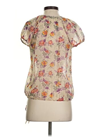 a.n.a. A New Approach Short Sleeve Blouse (view 2)