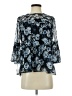 Lucky Brand 100% Polyester Blue 3/4 Sleeve Blouse Size S - photo 1