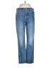 7 For All Mankind Hearts Blue Jeans Size 26 waist - photo 1
