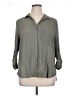 Como Vintage Gray 3/4 Sleeve Button-Down Shirt Size XL - photo 1