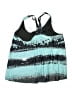 Unbranded Tie-dye Teal Swimsuit Top Size 3X - photo 2