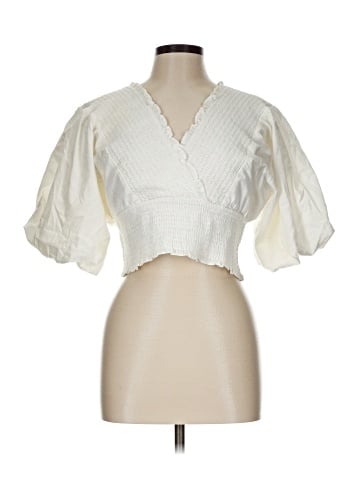 Abercrombie & Fitch 3/4 Sleeve Blouse (view 1)