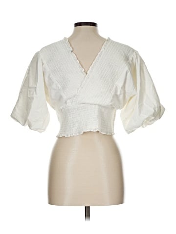 Abercrombie & Fitch 3/4 Sleeve Blouse (view 2)