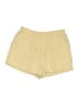 Shein Solid Yellow Khaki Shorts Size 12 - photo 1